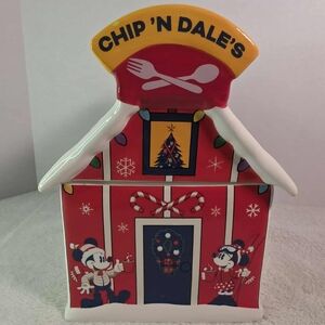 Disney Minnie Mickey Mouse & Friends Holiday Cookie Jar